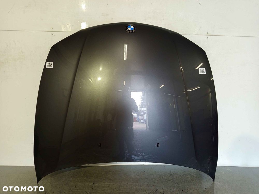 + MASKA POKRYWA SILNIKA DO BMW E87 SERIA 1 SPARKLING GRAPHITE METALLIC SZARA GRAFITOWA - 1