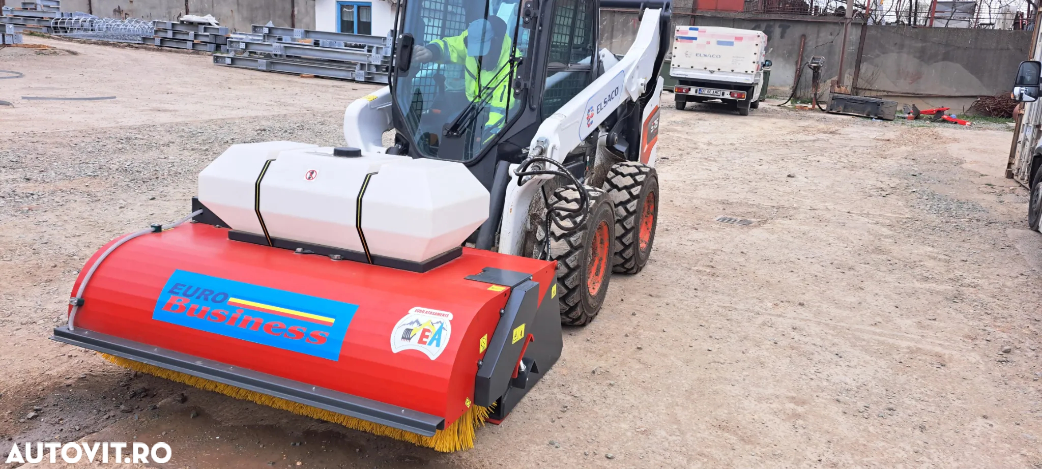 Perie stradala/asfalt mini incarcator BOBCAT KOMATSU - 6