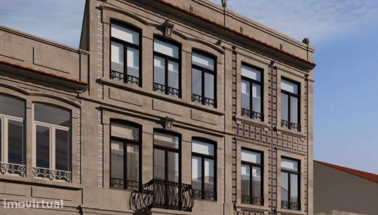 Apartamento T4 com terraços para venda na zona do Carvalhido no Porto - Grande imagem: 4/5