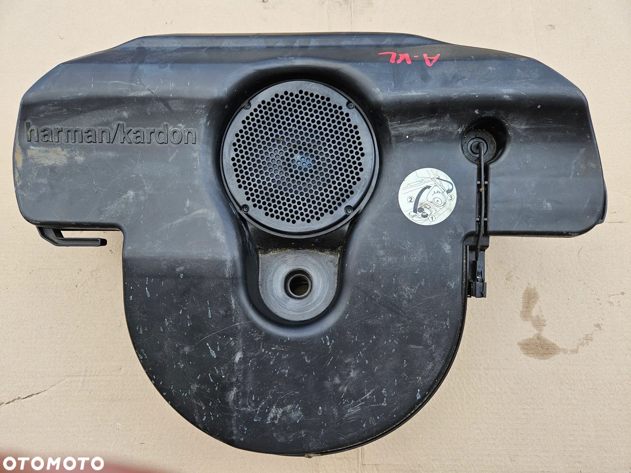 Mercedes W169 A subwoofer A1698201202 - 1