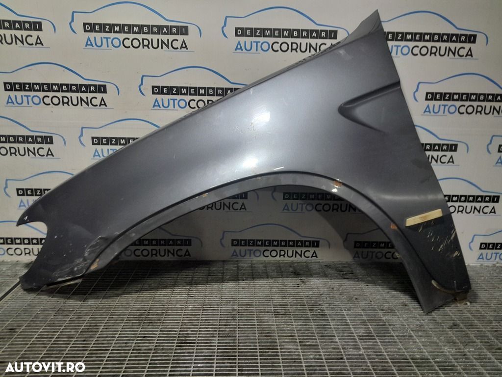 Aripa Stanga Fata BMW X5 E53 2000 - 2003 4 Usi GRI (1136) Zgâriat îndoit - 1