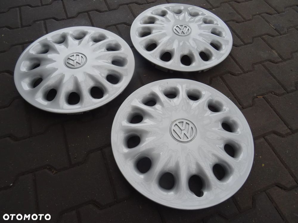 VOLKSWAGEN Oryginalne Kołpaki 15 -3 sztuki - 2