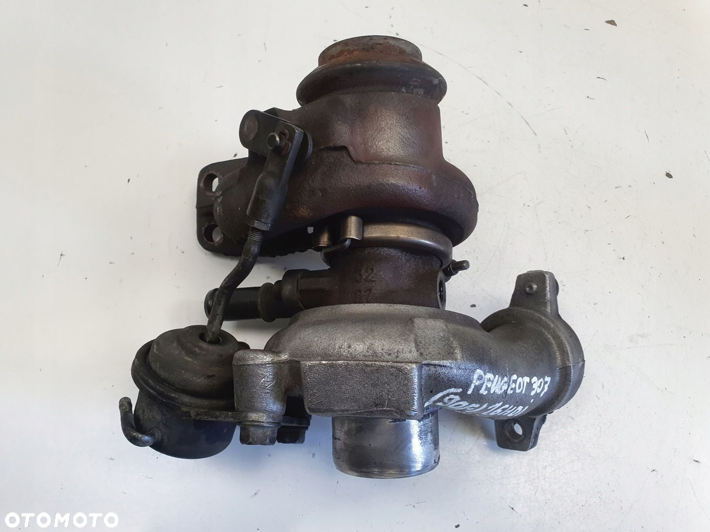 Peugeot 307 1.6 HDI TURBOSPRĘŻARKA turbo 9657603780 - 3
