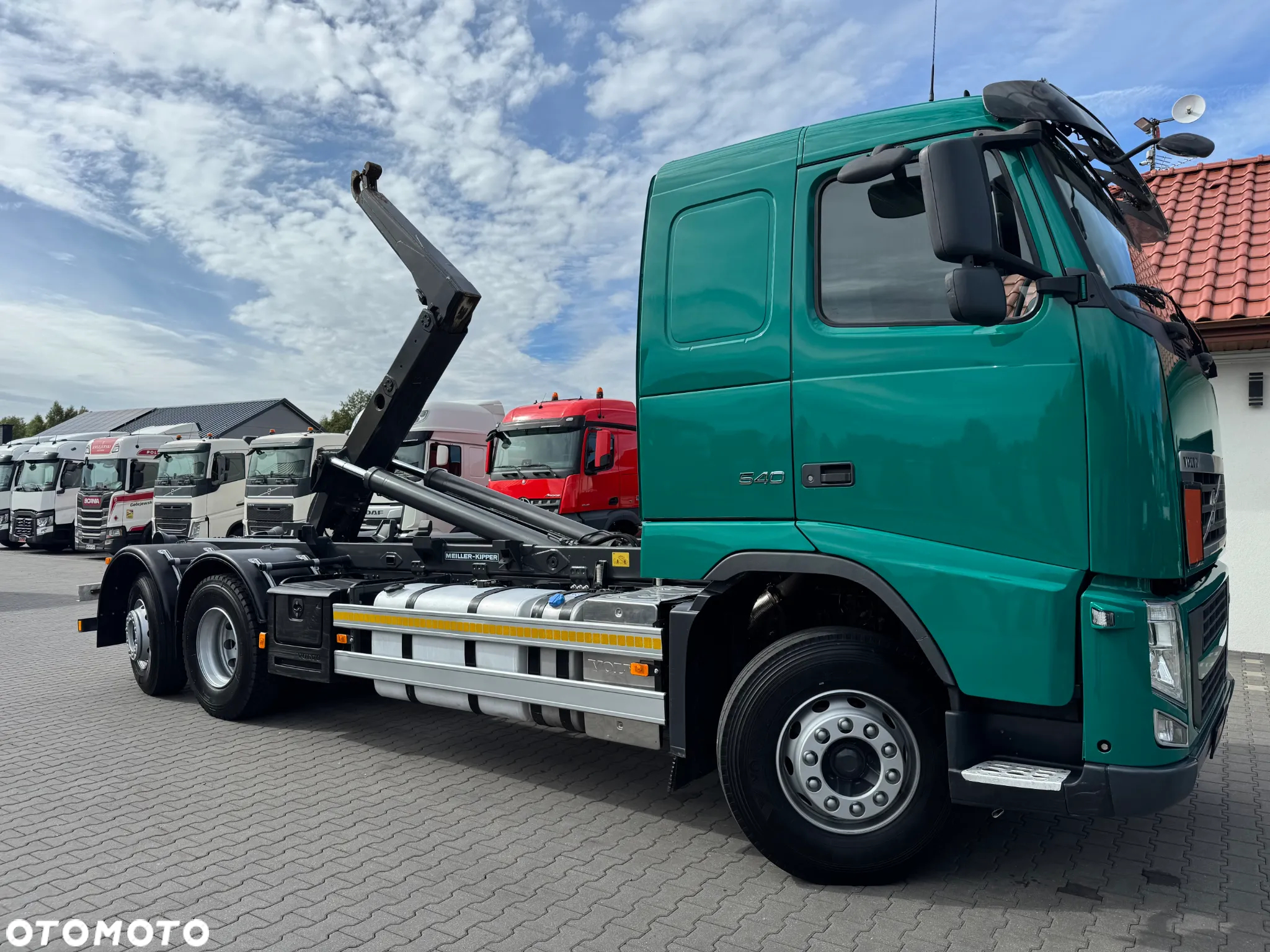 Volvo FH540 6x2 ORYGINALNY HAKOWIEC MEILLER RK 20.67, OŚ SKRĘTNA I PODNOSZONA, 2011r, IDEAŁ - 10