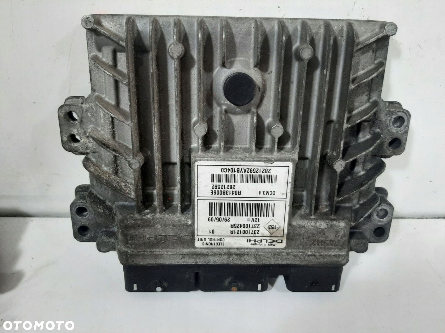 RENAULT MEGANE III GRANDTOUR 1.5DCI 09R STEROWNIK SILNIKA ZESTAW 237100121R - 2