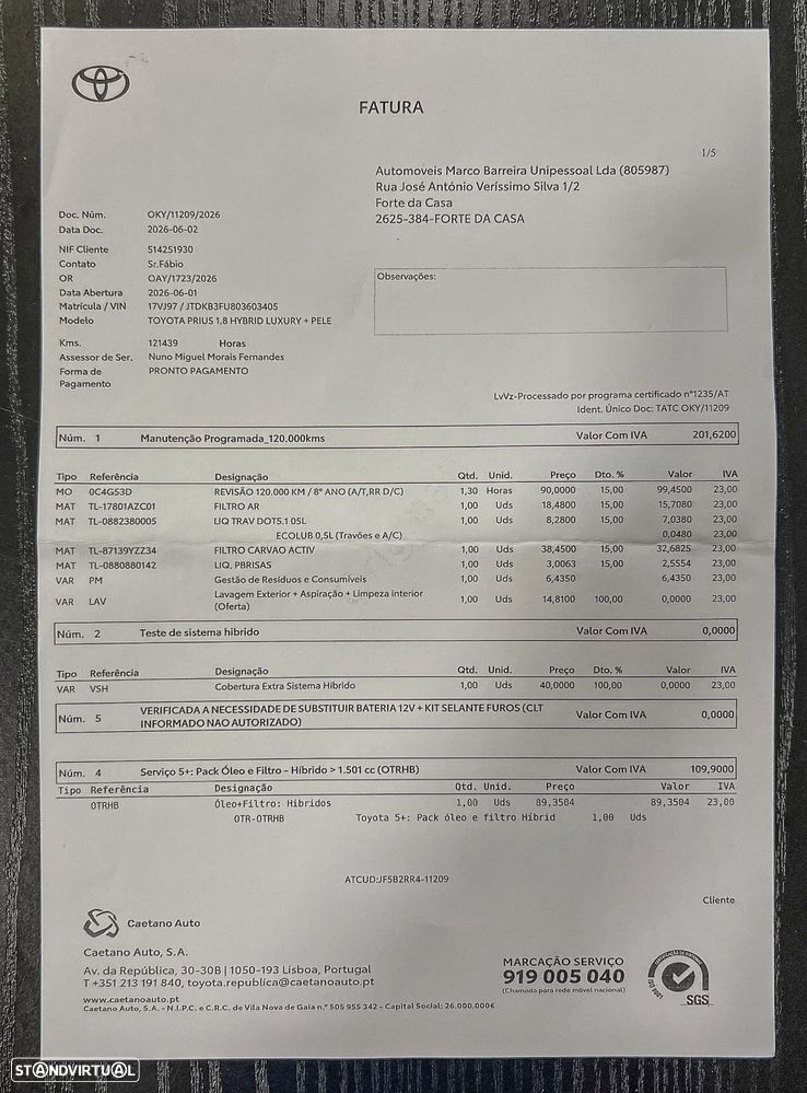 Toyota Prius 1.8 Luxury Pele+Pack Techno - 34