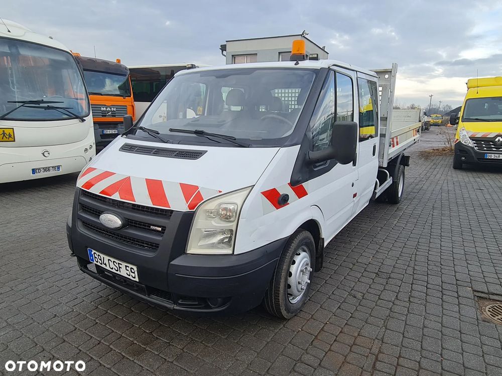 Ford Transit 2007r. Tylko 108tyś km Wywrotka Brygadówka Na Bliźniaku Dobelkabina Doka - 8