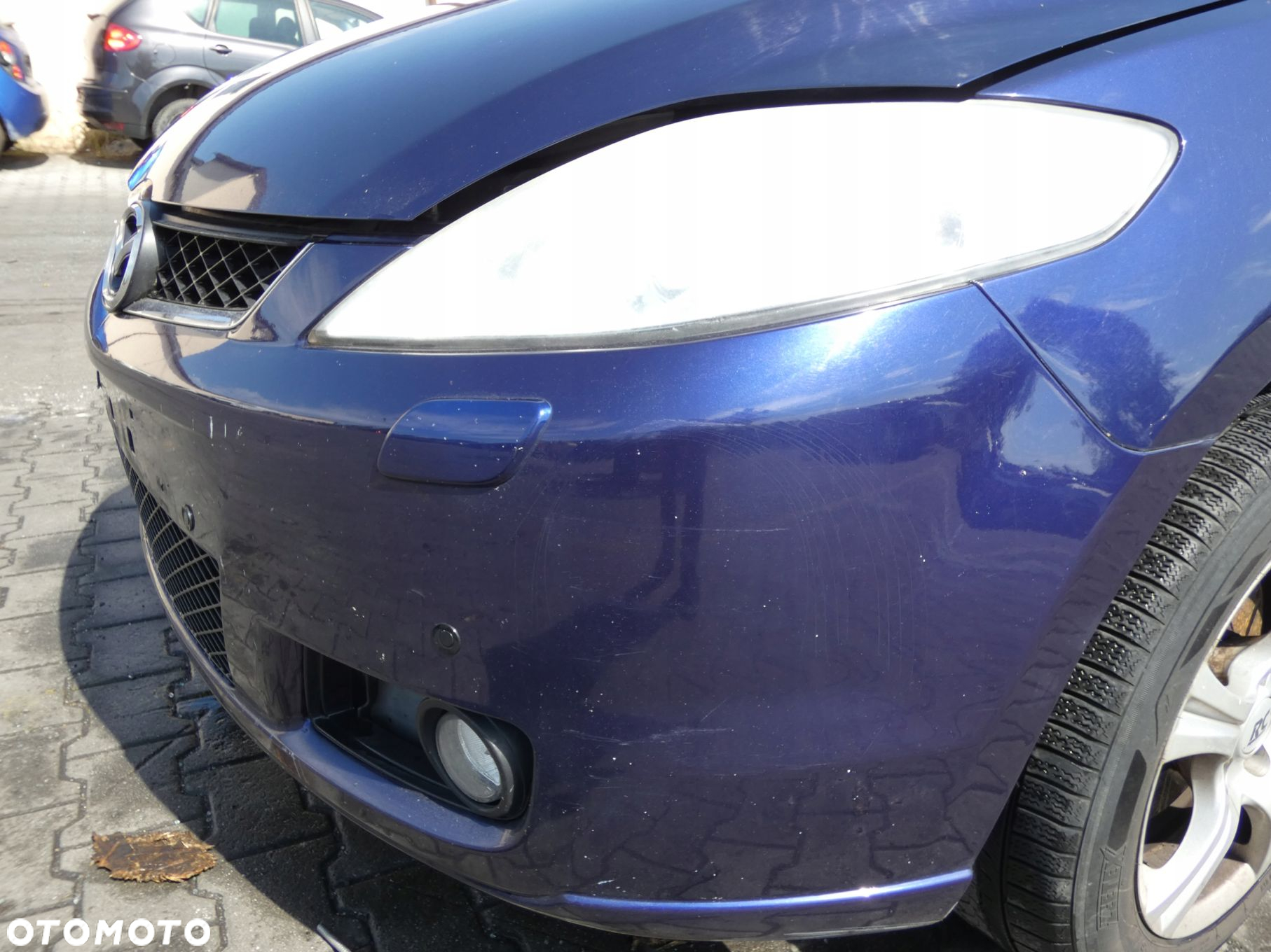 25E Kompletny Przód Karoserii Maska Zderzak Lampy Mazda 5 Cr19 2005-2008 - 4