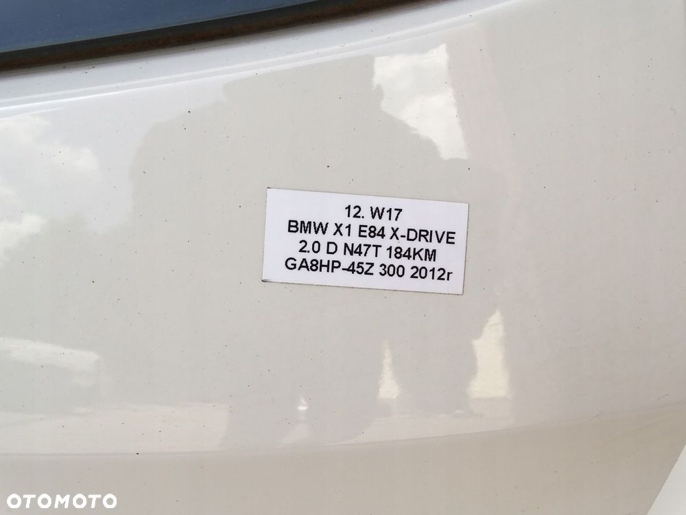 KLAPA TYŁ TYLNA BAGAŻNIKA Z SZYBĄ ALPINWEISS III 300 BMW X1 E84 09-15r - 15