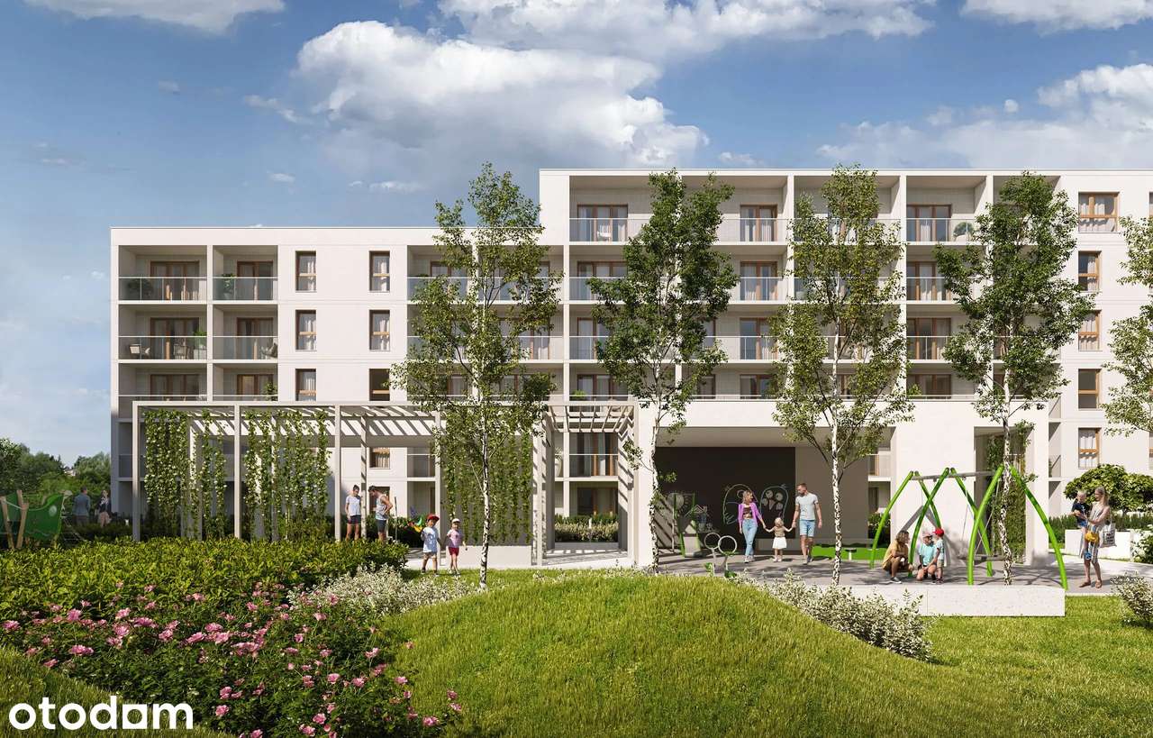 2-pokojowe mieszkanie 42m2 + loggia Bezpośrednio