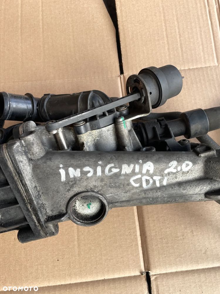 OBUDOWA EGR CHLODNICZKA SPALIN OPEL INSIGNIA 2.0 CDTI 55567595 - 3