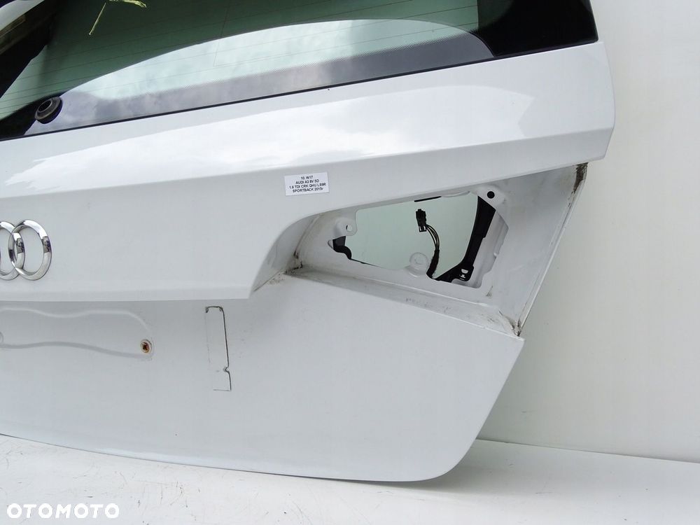 KLAPA TYŁ BAGAŻNIKA Z SZYBĄ LS9R AUDI A3 8V 5D SPORTBACK 12-17r - 8