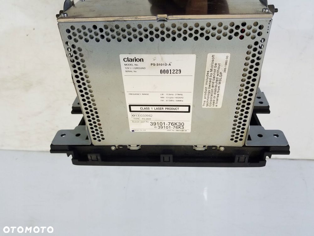 radio cd panel suzuki grand vitara ii lift 39101-76k30 - 3