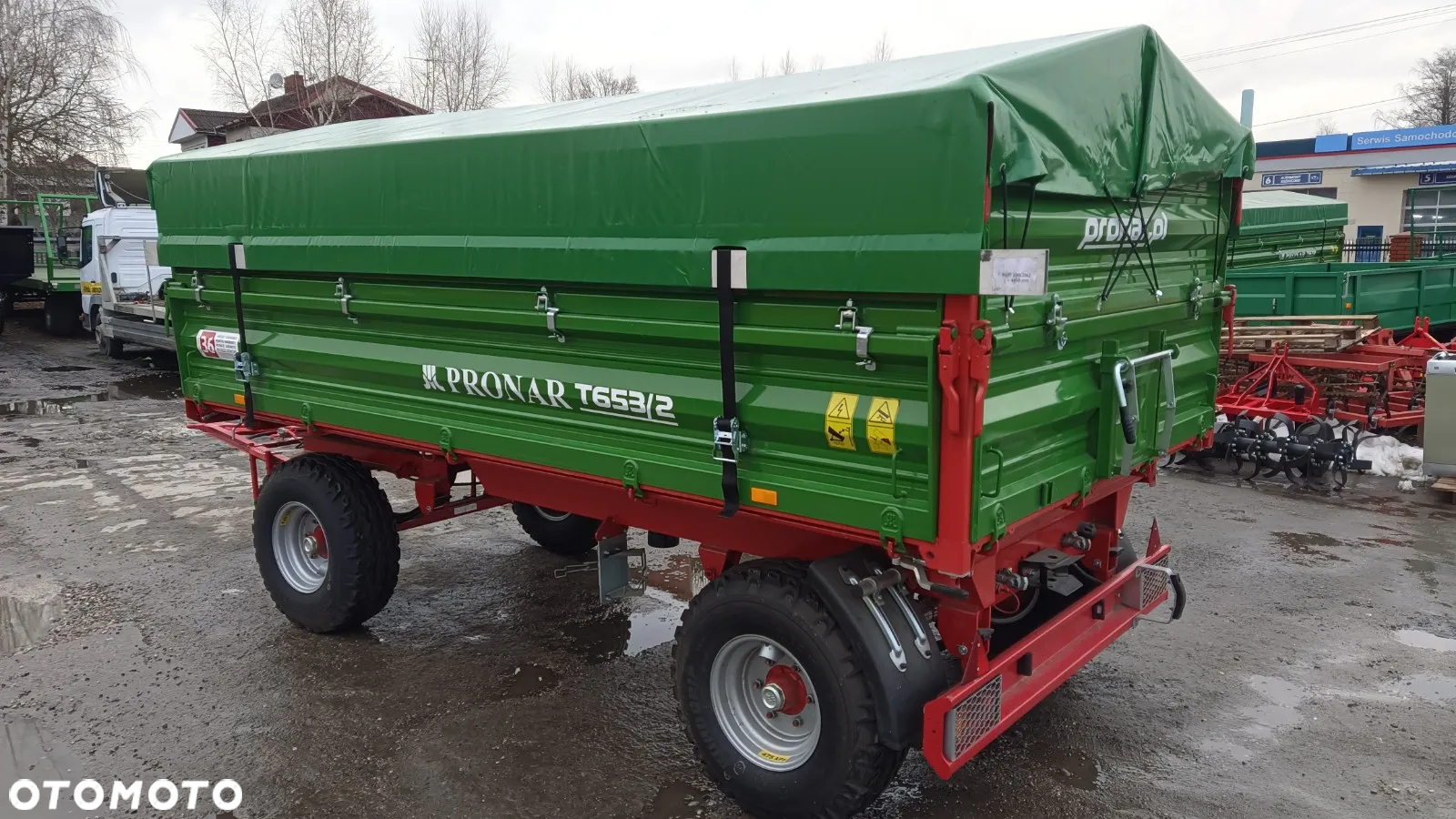Pronar Przyczepa dwuosiowa 653/2   6-ton wywrotka trzystronna - 2
