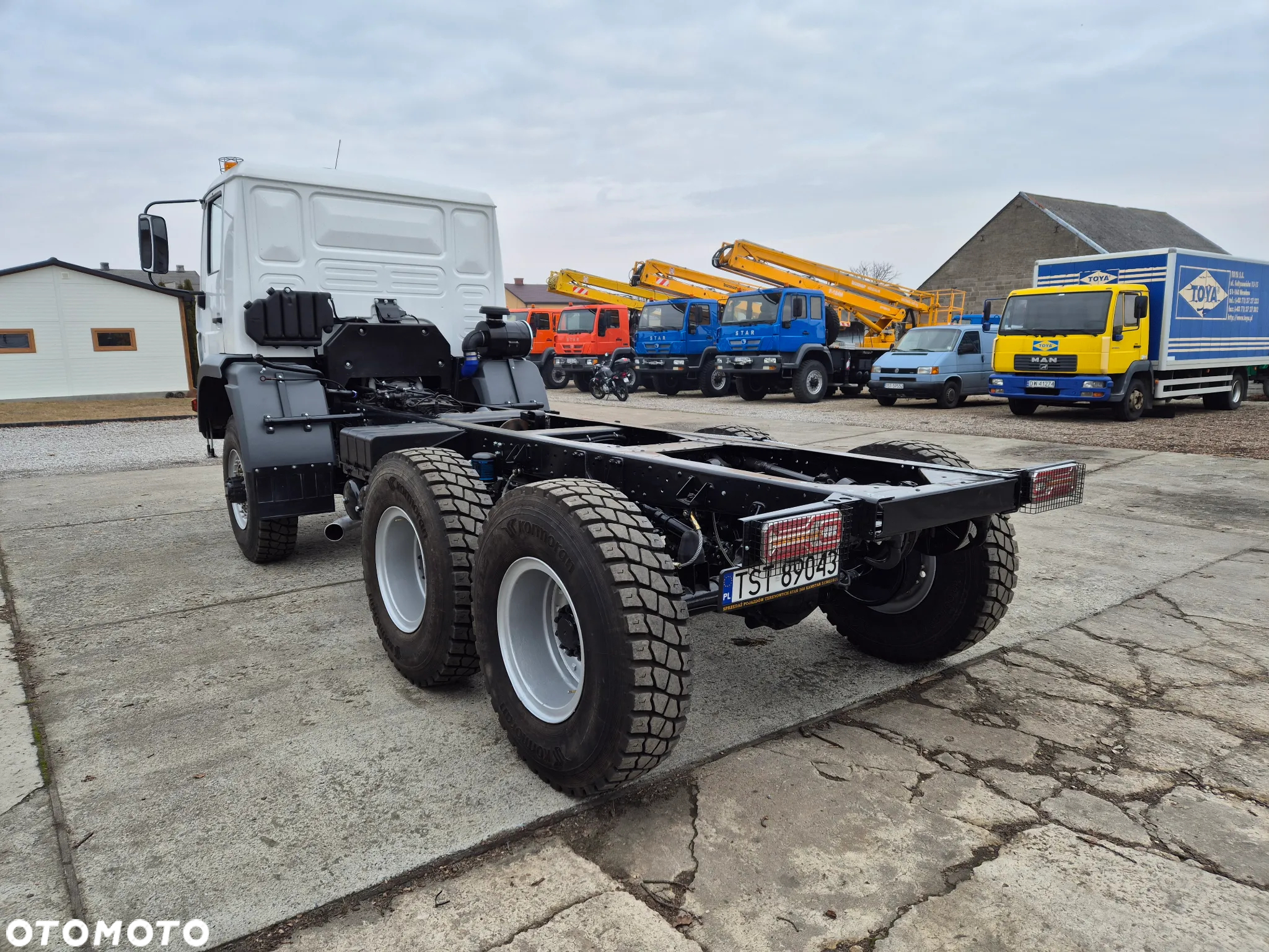 Star 266 MODERNIZACJA 6x6 MAN POD ZABUDOWĘ HDS HIAB HMF PODNOŚNIK KOSZOWY - 4