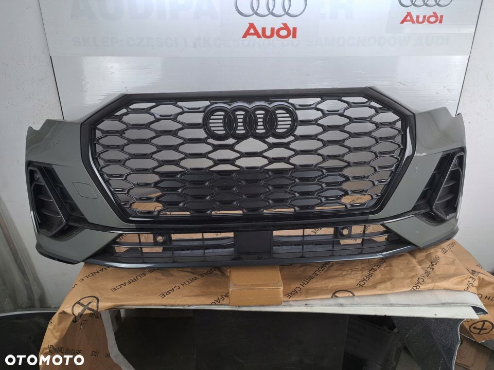 ZDERZAK AUDI SQ3 Q3 83A 83F 2020-2023 S-LINE BLACK - 1