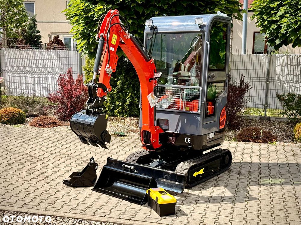 Inny **NOWA Minikoparka LT-18 Pro / LT-18 Pro KUBOTA | Kabina | Kubota D902 | Laidong | 1,8T** - 3