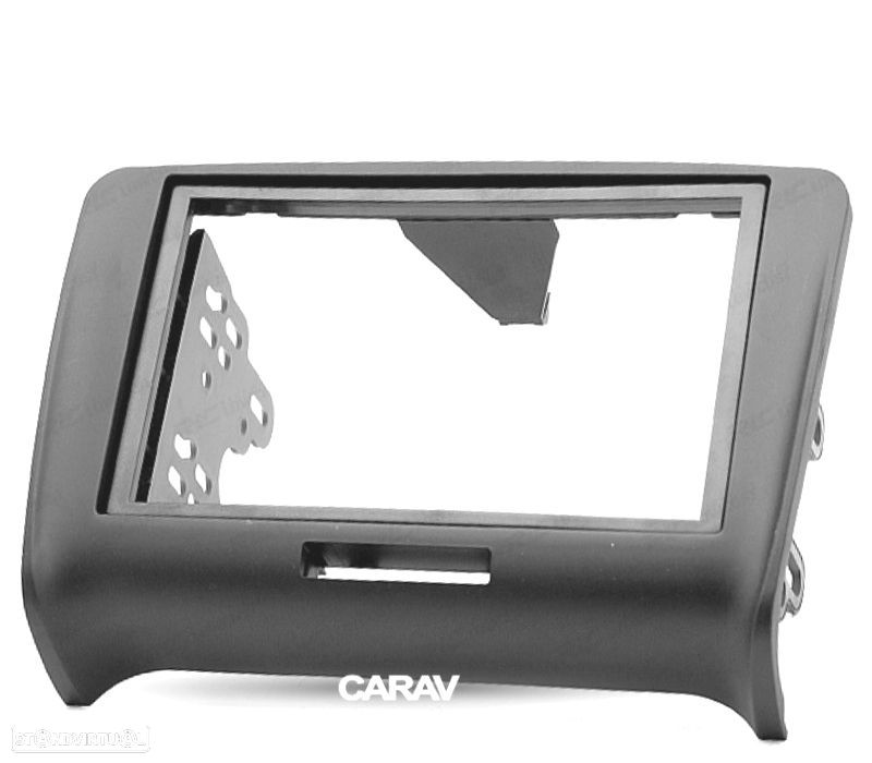 MOLDURA ADAPTADOR PRETO PARA RADIO 2-DIN PARA AUDI TT - 1