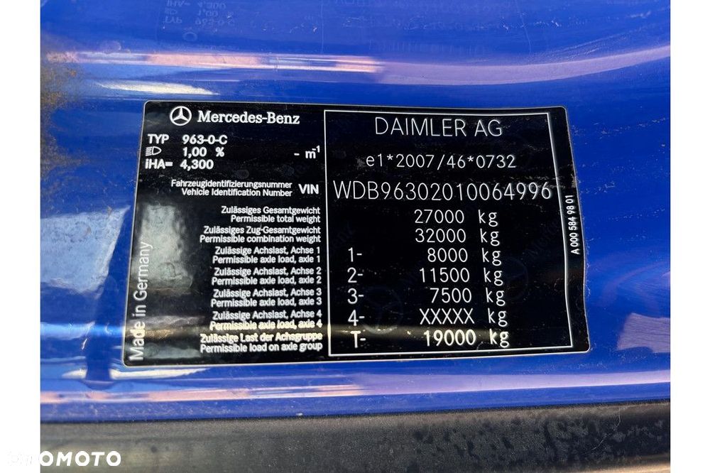 Mercedes-Benz ANTOS 2532, 6X2*4 + PALFINGER MULTILIFT - 18