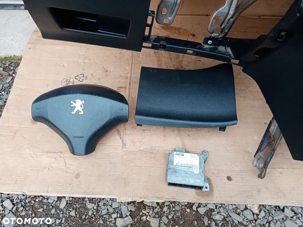 Konsola Airbag pasy Peugeot 308 T7 poduszki komplet - 6