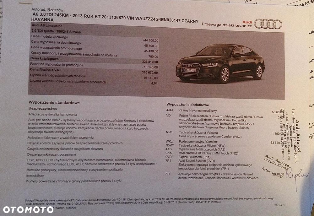 Audi A6 Limousine 3.0 TDI Quattro S tronic - 40