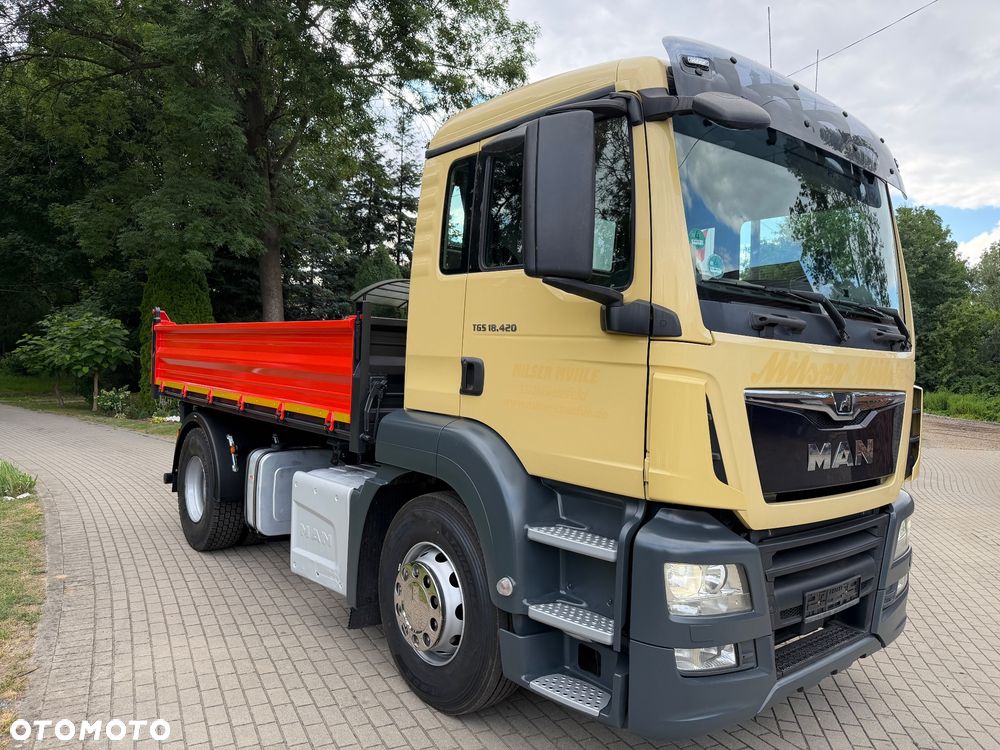 MAN TGS 18.420 / EURO 6 / WYWROTKA - 1