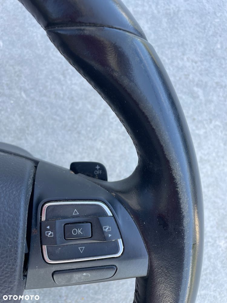 Vw Passat B7 golf 7 KIEROWNICA multi manetki z poduszką - 4