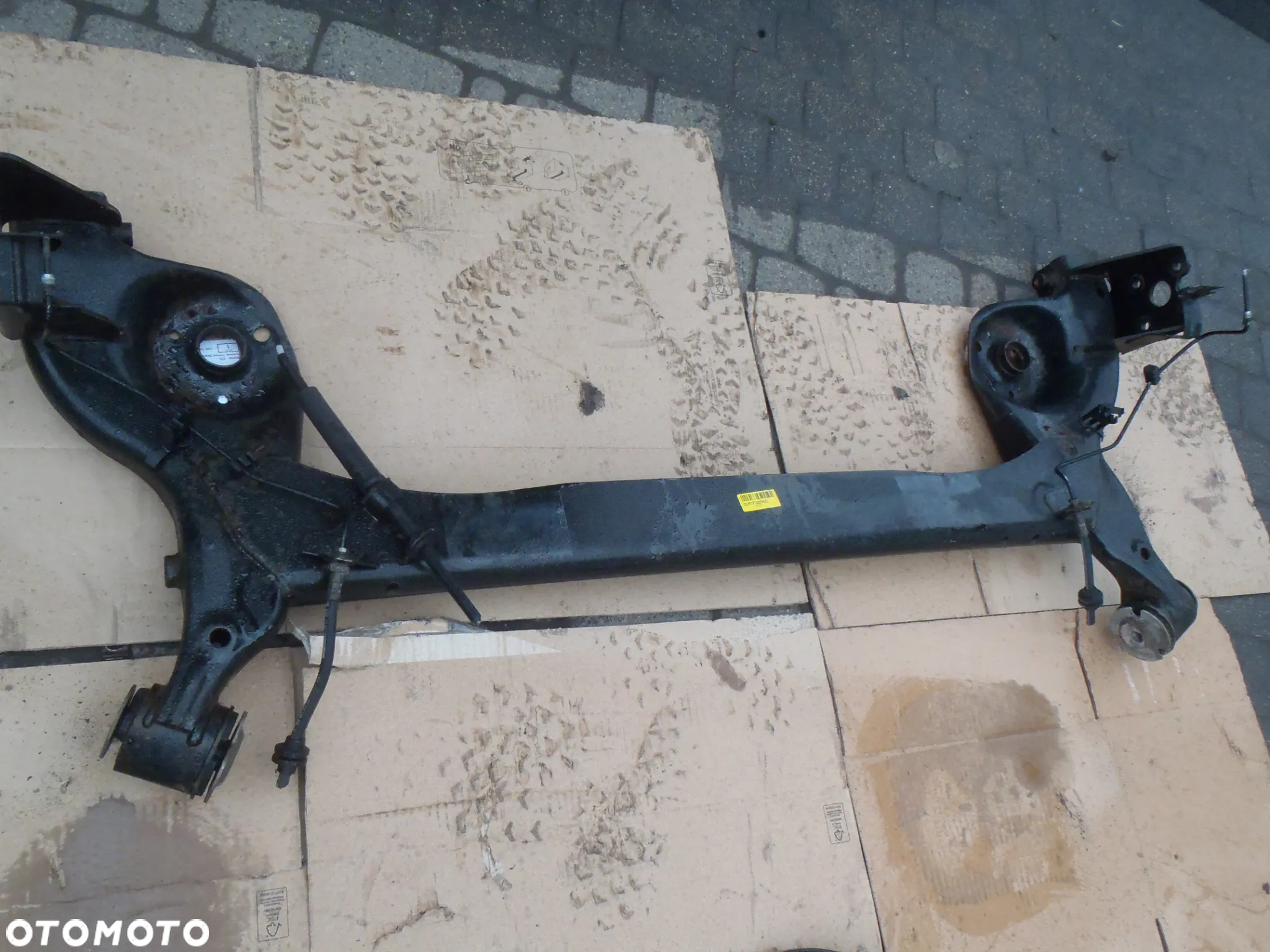 belka zawieszenie tył tylne fiat bravo II stilo delta jak nowe nie malowane oryginal - 10