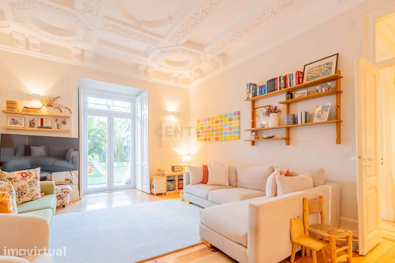 Apartamento T5 de Charme com Jardim Privativo nas Avenidas Novas | Ave - Grande imagem: 4/51