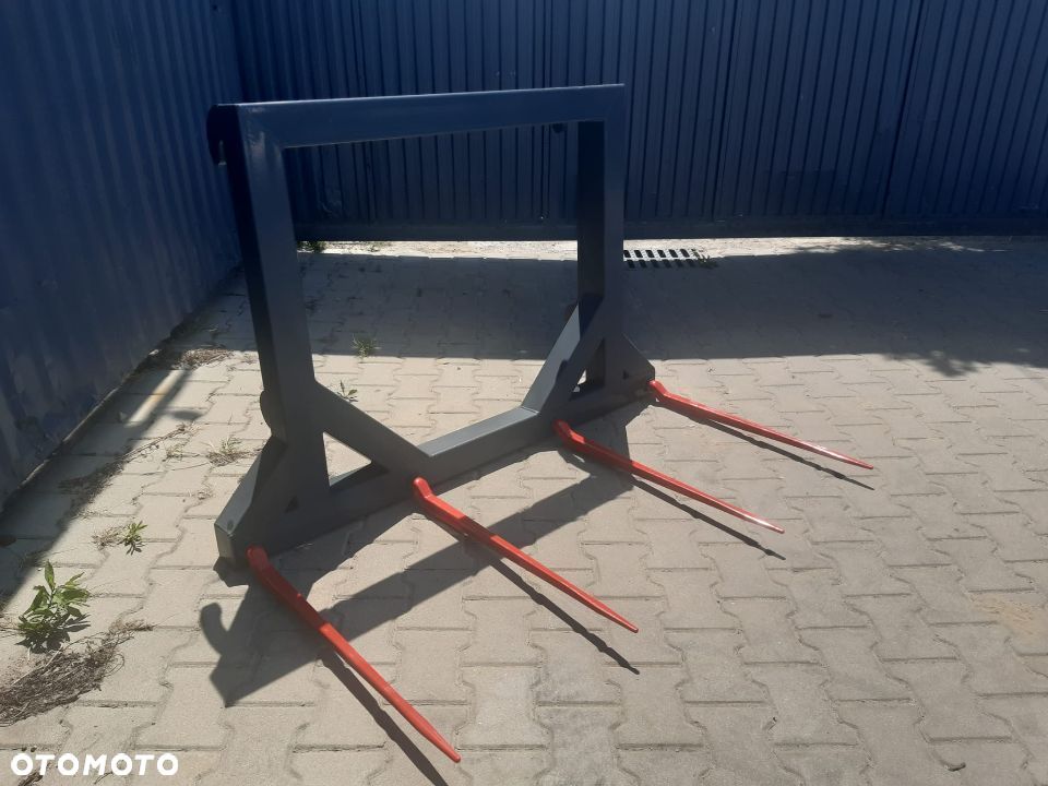 OKAZJA! RATY 0%! Widły do bel, słomy, do ładowarki JCB, Claas, Manitou, Merlo, Matbro, - 5