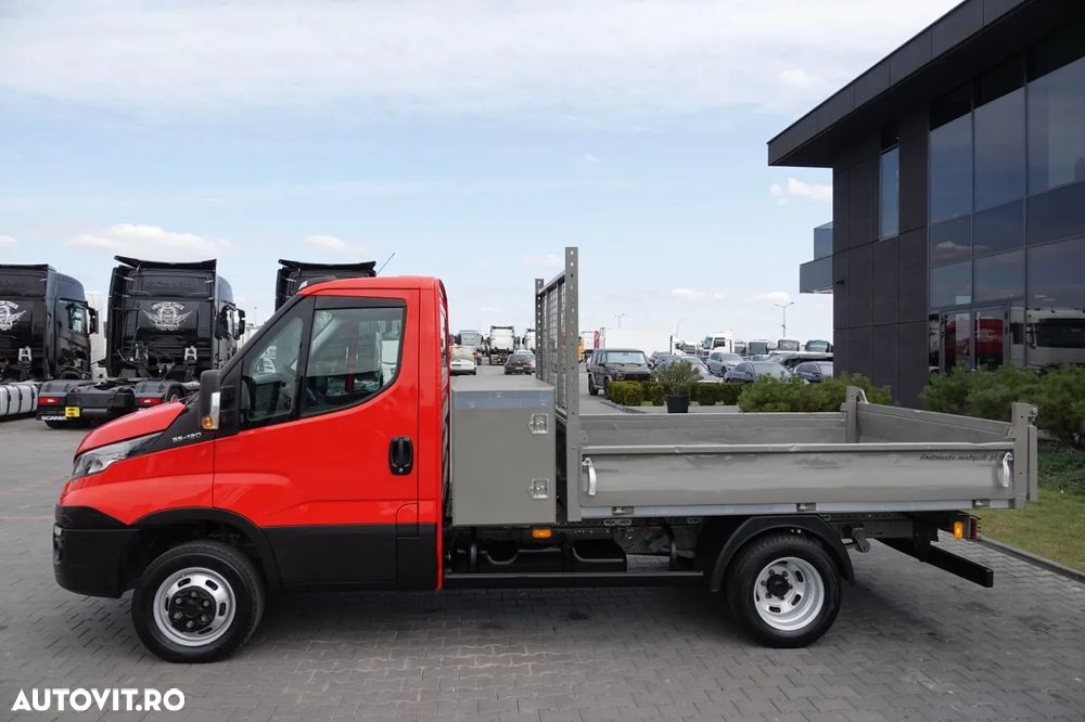 Iveco DAILY 35-120 / WYWROTKA TYLNOZSYPOWA / BLIŹNIAK / MANUAL  / SPROWADZONY - 10