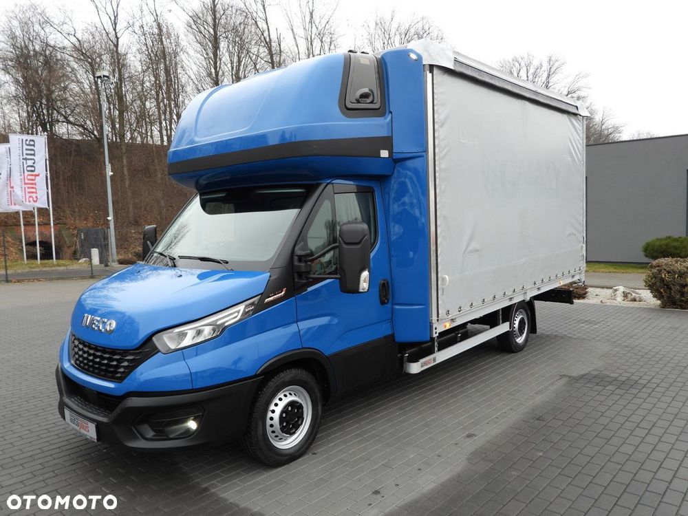 Iveco DAILY 35S21 PLANDEKA 10 PALET WEBASTO TEMPOMAT NAWIGACJA LEDY AUTOMAT HI-MATIC KLIMATYZACJA  210KM - 7