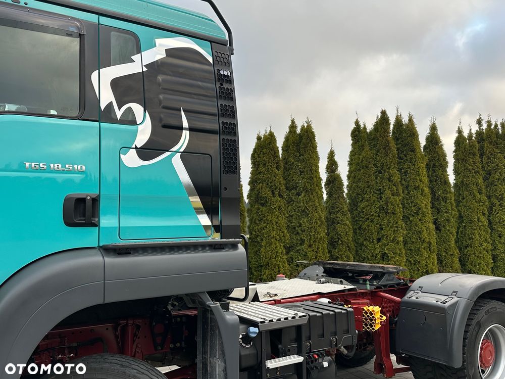 MAN / TGS / 18.510 / 4x4 / STAŁY NAPĘD + REDUKTOR  / ALLROAD / - 15
