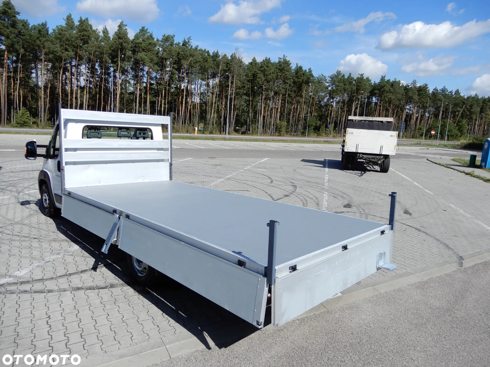 Fiat Ducato Serii 8 MAXI Wzmacniany 2.2 MultiJet3 H3-POWER 160 KM Skrzynia Otwarta 4.91 CM 10 E.Palet Android Auto Carplay Stan Auta JAK NOWY OKAZJA - 24