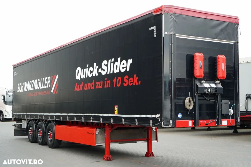 Schwarzmuller CORTINĂ / STANDARD / CORTINĂ RAPIDĂ / COȘ PENTRU PALEȚI / AXE SAF - 8