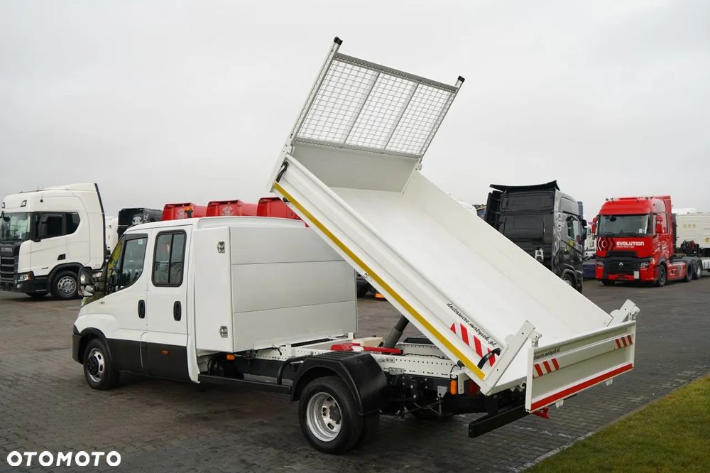 Iveco DAILY 35-140 / WYWROTKA / BRYGADÓWKA / BLIŹNIAK / MANUAL / 6 MIEJSC / - 7