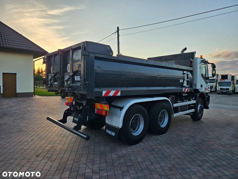 Iveco TRAKKER 410 EEV*6x4*WYWROTKA DWU STRONA*HYDROBURTA* - 4