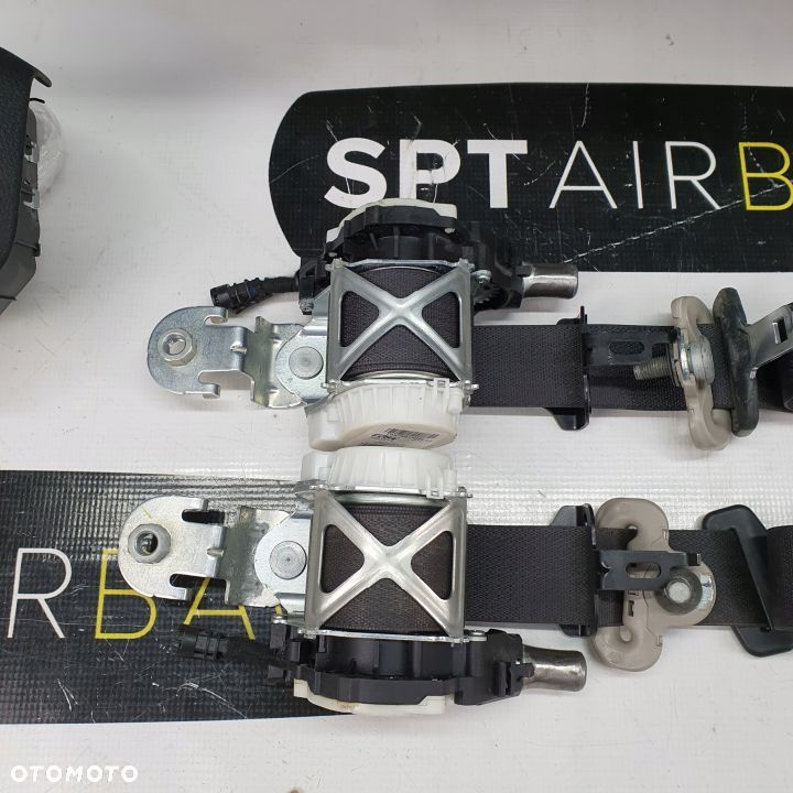 DODGE RAM SZARA DESKA ROZDZIELCZA KONSOLA KOKPIT PULPIT PODUSZKI AIRBAG AIR BAG PASY KIT SET - 6