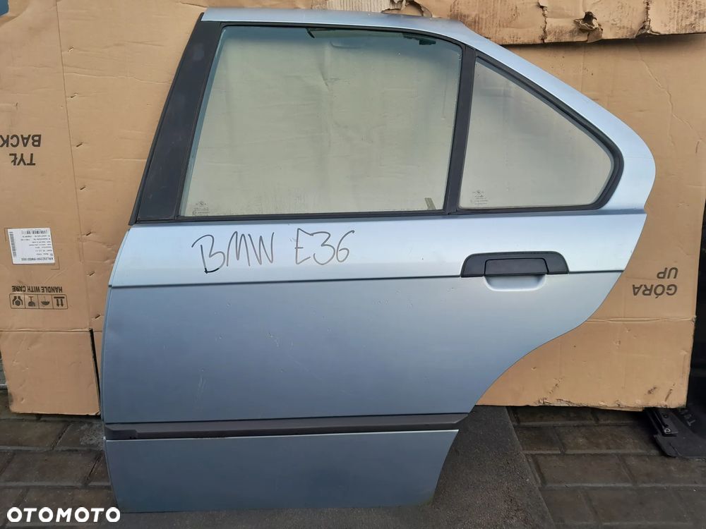 BMW E36 DRZWI LEWE TYLNE LEWY TYŁ
