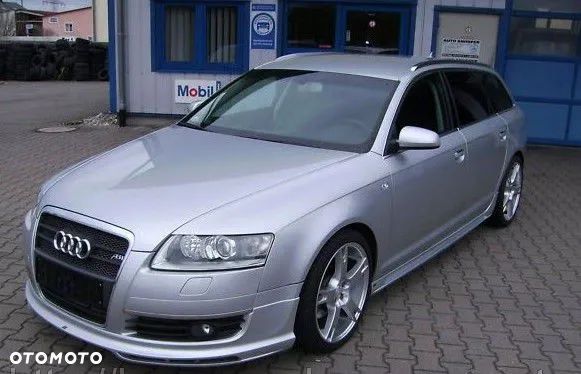 AUDI A6 C6 4F PRZEDNIA DOKŁADKA ZDERZAKA PODKŁAD - 4