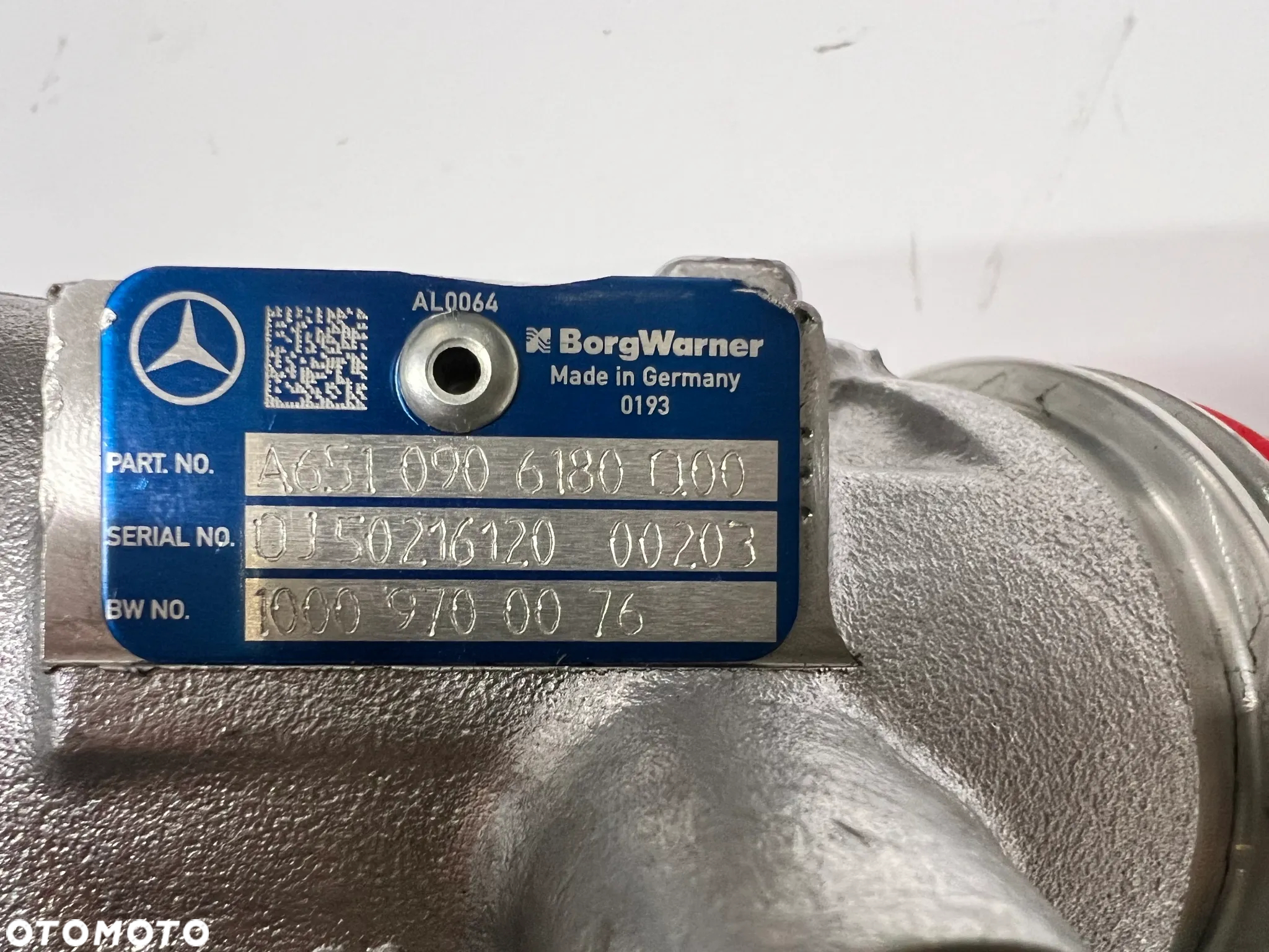 Mercedes klasa S E,C,,CLS 2,2CDi OM 651 turbina A6510906080 A6510904580 A6510906780 - 8