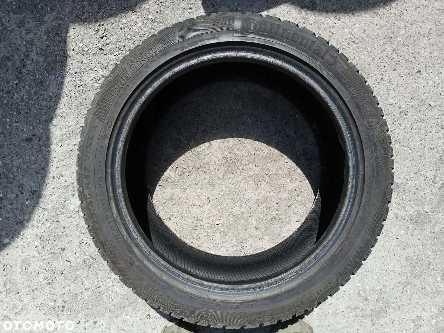225/45R17 Continental WinterContact TS860 komplet opon zima 7,4mm - 6