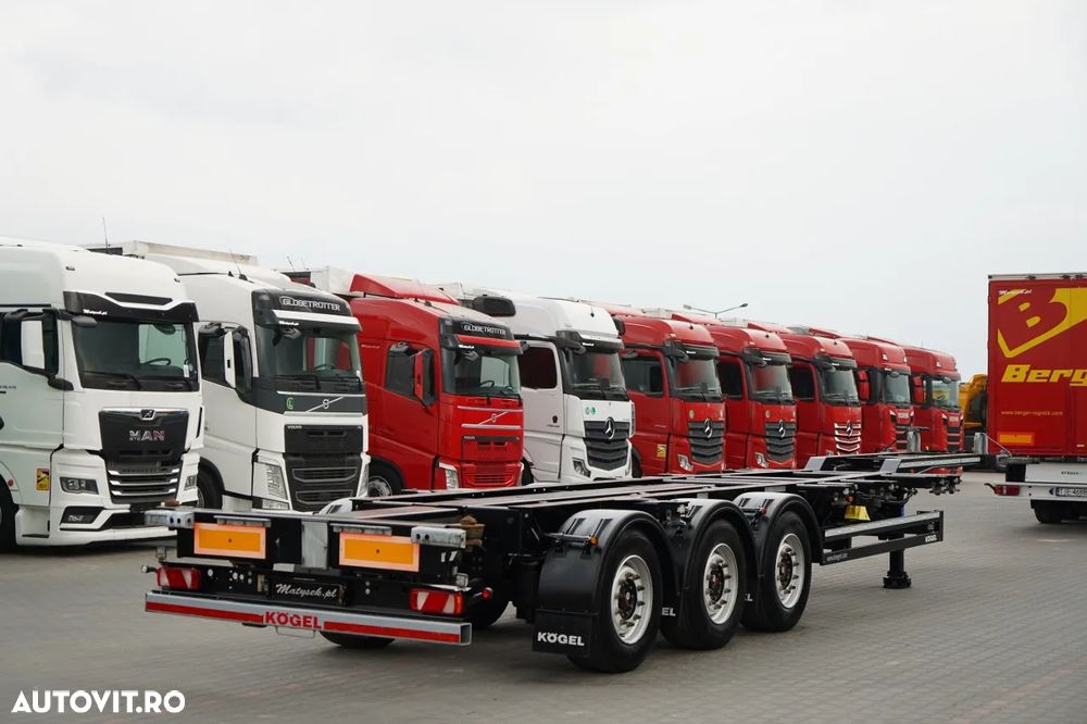 Kögel SEMIREMORCĂ CONTAINER / UNIVERSAL / SPATE EXTENSIBIL / PENTRU TOATE CONTAINERELE - 5