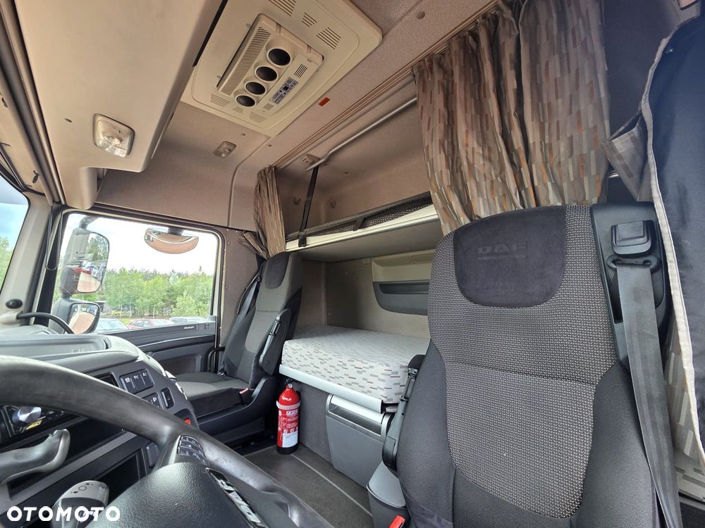 DAF XF 106 510 FT* PRZEDLIFT* WYMIENIONE SPRZĘGŁO, PŁYTA SKRZYNI, POMPA WODY* LODOWKA* KLIMA POSTOJOWA* 2 ŁÓŻKA* OPONY 70%* z Francji - 10