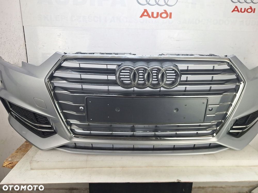 ZDERZAK AUDI S4 A4 S-LINE B9 8W 2017-2019 GRILL ATRAPA PRZED LIFTEM ASO - 3