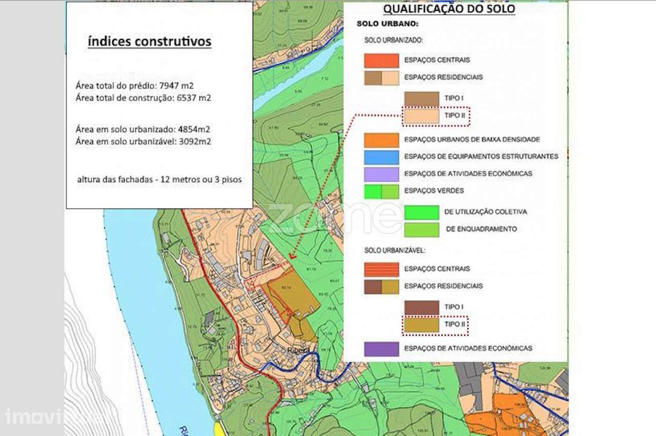 Terreno Vista Rio, para Empreendimento, Foz do Sousa, Gondomar - Grande imagem: 3/17