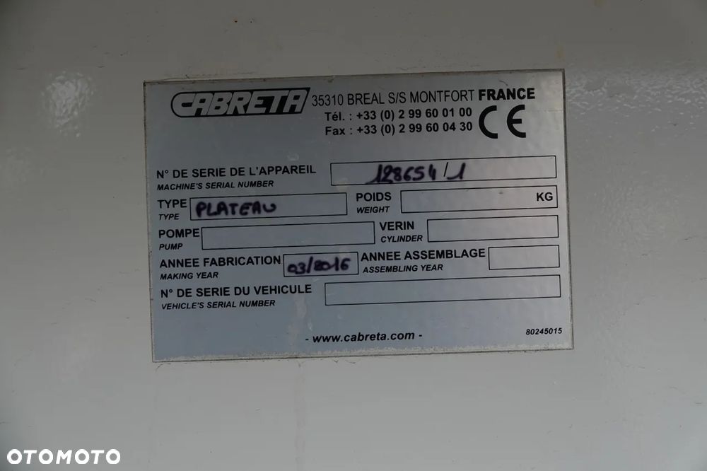 Renault MAXITY 140 / ZABUDOWA BURTOWA / BLIŹNIAK / MANUAL / 3 MIEJSCA / - 34