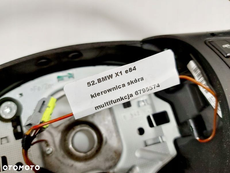 bmw x1 e84 kierownica skóra skórzana multifunkcja 6795574 - 4