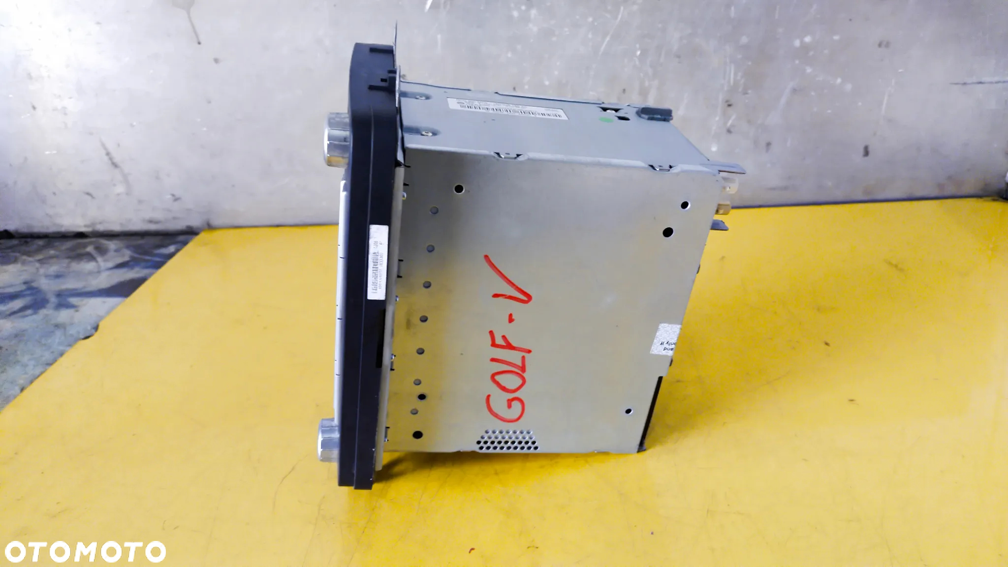 RADIO RADIOODTWARZACZ CD MP3 1K0035186AD VW GOLF 5 - 2