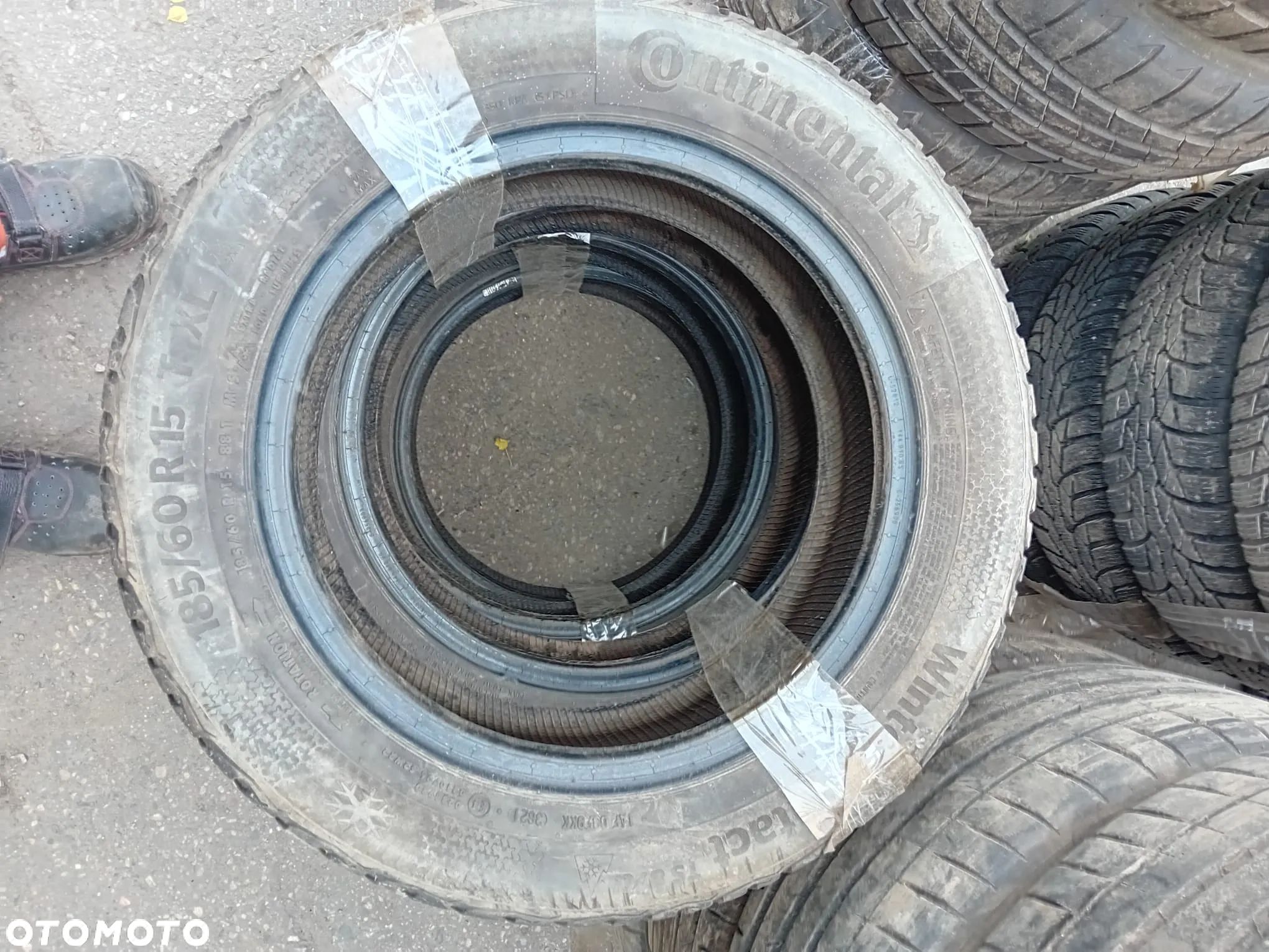 Opona Continental WinterContact TS870 185/60R15 używana zima - 1